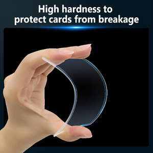 Porte-cartes rigides en plastique de 7,62 cm x 10,16 cm pour cartes de sport de baseball, cartes à collectionner Pokémon et Toploader - Product Image 3