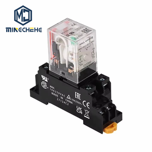Relais miniature MY2N-GS DC24V DPDT 14 broches à montage sur socle 5A 250VAC pour panneau de commande d'automatisation PLC, relais électromagnétique - Product Image 1