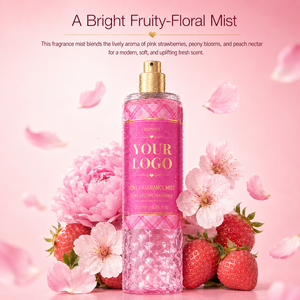 Brume Corporelle Légère et Fraîche, Double Usage Cheveux et Corps, Couvrance Uniforme, Longue Durée, Brume Fine Non Grasse, Parfum Pêche Pivoine - Product Image 1