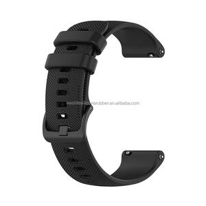 Bracelets universels de montre intelligente en silicone 20mm 22mm pour <span class=keywords><strong>Garmin</strong></span> <span class=keywords><strong>Venu</strong></span> <span class=keywords><strong>2</strong></span> / Vivoactive 3 / Vivoactive 4 - Product Image 5