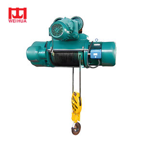 Altura de elevación 12m 18m Capacidad 1T 2T 3t 5t 6t 8t <span class=keywords><strong>10ton</strong></span> Polipasto de cable eléctrico de velocidad única a la venta - Product Image 4