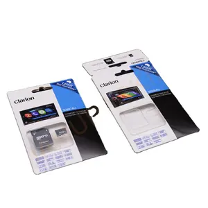 Pacote personalizado Micro SD SSD Cartão Blister Embalagem Blister SSD Embalagem Slide Blister SSD Embalagem