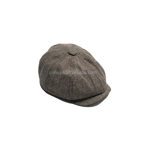 China Suppliers Winter Wool <strong>Peaky</strong> <strong>Blinders</strong> Flat Cap for Men Unisex Sea Logo Style Cowboy Newsboy <strong>Hat</strong> Ivy Cap Octagon <strong>Hat</strong> - Product Image 4