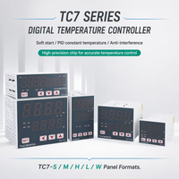 Contrôleur de température PID à 32 segments ODM/OEM TC7 avec affichage LED, alarme double groupe, thermostat industriel pour machines d'emballage