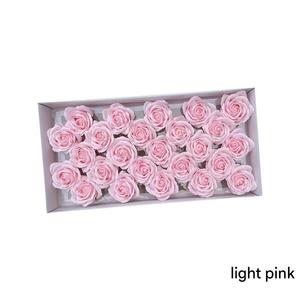 ดอกกุหลาบผ้าไหมขนาดเล็ก 4 ซม. ขายส่งราคาถูก สำหรับตกแต่งเค้ก - Product Image 2