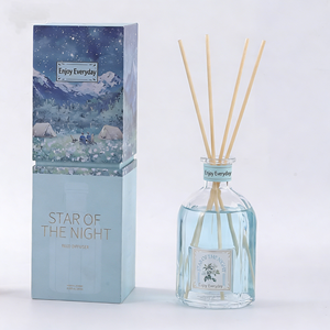 Diffusore di Aromi <span class=keywords><strong>per</strong></span> Ambienti con Oli Essenziali <span class=keywords><strong>Naturali</strong></span> di Alta Qualità, Fragranza Duratura, 200ml, Decorazione <span class=keywords><strong>per</strong></span> <span class=keywords><strong>la</strong></span> <span class=keywords><strong>Casa</strong></span>, Aroma Fresco - Product Image 1