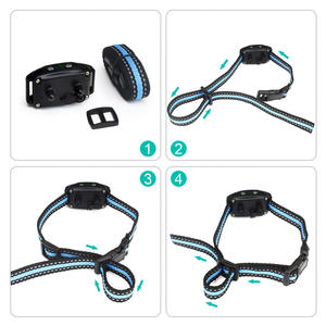 Collier anti-aboiement intelligent rechargeable, étanche, mode vibration pour chiens avec affichage numérique V1 - Product Image 1