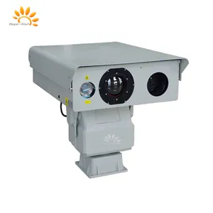 Multifonctionnel tri spectre système de surveillance de sécurité intégrant système optique illuminateur laser et caméra thermique