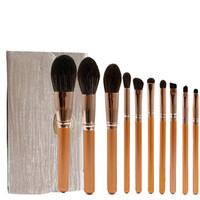 Juego de pinceles de maquillaje portátil, personalizable, etiqueta privada exclusiva, tamaño Regular, superventas de Amazon, novedad de 2022