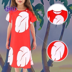 Costume de cosplay <span class=keywords><strong>Lilo</strong></span> Anime Pelekai pour adultes unisexe, t-shirt rouge mignon, ensemble pour festival et performance - Product Image 6
