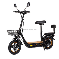 Trottinette électrique KuKirin C1 Pro avec pneus gonflables étendus de 14 pouces, moteur 500W, batterie 48V26Ah, siège avec dossier et chargeur rapide 3A
