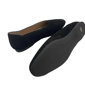 Mocassins plats décontractés pour femmes en cuir de mouton 100% suède, chaussures souples pour la marche, faible MOQ, personnalisation du logo, usine - Product Image 3