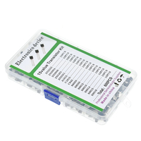 15 value 600pcs Transistor TO-92 Box Kit 2N2222 A1015 C945 C1815 S8050 S8550 S9012 S9013 S9014 S9015 2N3904 2N3906 2N5401