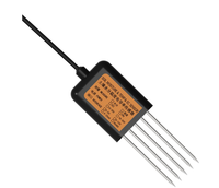 Transmetteur de sol 4-en-1 en gros (pH/Température/Humidité/Conductivité) avec signal de sortie RS485 (protocole ModBus) Plage de pH 3-9