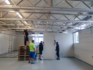 Cấu trúc phòng sạch mô-đun đúc sẵn với hộp VHP và vòi sen khử nhiễm cho phòng thí nghiệm BSL-3 - Product Image 4