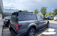 Waterproof Heavy-Duty High-Grade Aluminum Alloy Camper Shell Canopy Hardtop Tonneau Cover 2007-2026 Ford Ranger F150 Tacoma