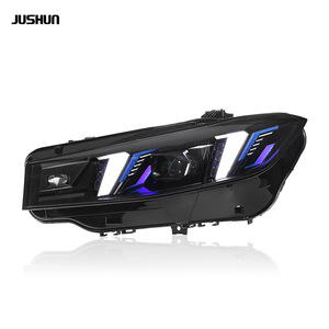 Ensemble de phares Jushun pour BMW Série 3 G20, double couleur LED DRL, style laser - Product Image 4