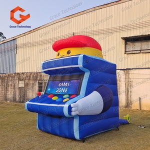 Consola de Juegos Inflable de Simulación Personalizada, Consola de Juegos Inflable Gigante de Alta Calidad con Globo - Product Image 3