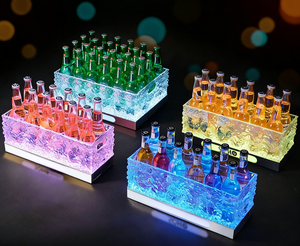 Secchiello per Ghiaccio LED Personalizzato Luminoso per Feste, Glorificatore per Champagne e Vodka, Secchiello LED per Bar, Champagne e Vino - Product Image 4