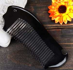 Peine de cuerno de búhos Natural marrón claro, artículo hecho a mano más Popular, nueva colección a bajo precio - Product Image 5