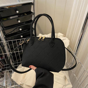 Automne et hiver nouvelle mode simple sac à bandoulière décontracté sac à bandoulière en feutre rhombique - Product Image 2