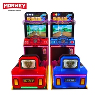 Marwey Prix d'usine en promotion : Mini borne d'arcade vidéo de course automobile pour 2 joueurs, simulateur de conduite pour enfants