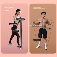 Bandas de Resistencia Ajustables de Látex de Alta Resistencia con Logotipo Personalizado, Unisex, para Yoga, Entrenamiento de Fuerza, Gimnasio, Ejercicios de Dominadas