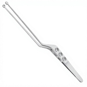 Yasargil Tumor Grasping Forceps Stainless Steel Bayonet 22cm Neurosurgical <b>Instrument</b> 3.5mm Cup Jaws Reusable Manual - Product Image 5