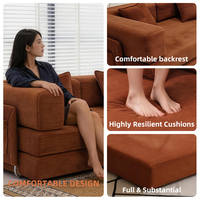 Canapé modulaire compressé, canapé de compression, mobilier de maison, fabricant direct d'usine en Chine