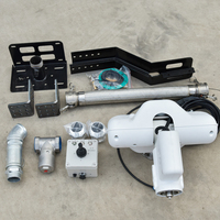 Canon à eau électrique automatique en alliage d'aluminium pour la suppression de la poussière, pulvérisateur pour camion-citerne
