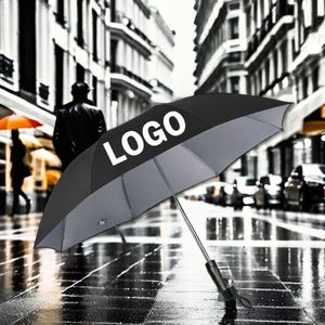ร่มพับพกพาสะดวกกันลมราคาประหยัด ร่มพับโปรโมชั่นพิมพ์โลโก้ตามสั่ง สำหรับกันฝน - Product Image 1