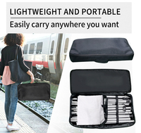Layar Proyektor Lipat Premium 100 Inci dengan Tripod |   Layar Proyeksi Portabel untuk Penggunaan Dalam & Luar Ruangan