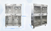 Cage pliable de luxe moderne et professionnelle pour grands chiens, chiots, cage pour animaux de compagnie de conception originale, cage pliable pour chats