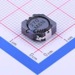 CDRH104RNP-270NC ตัวเหนี่ยวนำไฟฟ้าแบบ SMD, 10.2x10 มม. ( ค่าความเหนี่ยวนำ: 27uH ) ( ความแม่นยำ: 30% กระแสไฟฟ้าที่กำหนด: 2.6A ) - Product Image 1