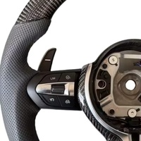 Volant en cuir LED en Fiber de carbone personnalisé en usine pour BMW F10 F20 F30 E90 M3 M5 F11 F32 F36 F31 F25 F80 F82 Sport Edition
