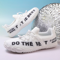 Nouvelles chaussures minimalistes à cinq doigts unisexe en cuir synthétique respirant et antidérapant, rehaussantes, pour le commerce transfrontalier