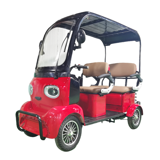 Factory Price Customizable 4-Seater Electric Quadricycle for Adults Cargo & Passenger Use Factory Direct Sale