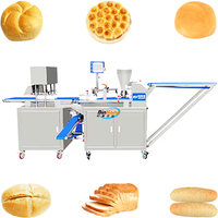 Machine à pain automatique Binkang pour pains américains Kaiser, en acier inoxydable de qualité alimentaire, 10-100 pièces/min, pour la maison, les hôtels, les restaurants