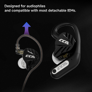 CCA MX1 Nuevo Módulo BT 6.0 con Cancelación Activa de Ruido, Iluminación RGB, Más de 20 Horas de Duración de la Batería, Diseño de Gancho para la Oreja - Product Image 2