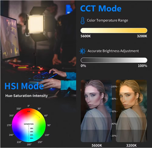 <span class=keywords><strong>Neewer</strong></span> LED panneau lumineux modèle <span class=keywords><strong>RGB</strong></span> 660 panneau LED lumière vidéo éclairage coloré caméra Photo Studio lampe de remplissage diffusion en direct 50w - Product Image 4