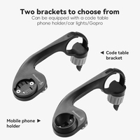 Soporte de Extensión para Ciclocomputador, Soporte para Teléfono, Cámara de Acción y Faro Delantero para Bicicleta de Montaña y Carretera, Todo en Uno, Integrado, Portátil y Duradero