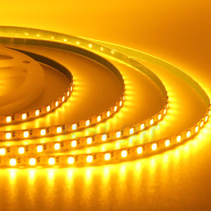 Dc <span class=keywords><strong>5v</strong></span> sd 2835 5 मिमी 120 डी बर्फ नीला गोल्डन पीला गर्म सफेद एम्बर एलईडी पट्टी प्रकाश - Product Image 6