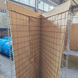 Bastione barriera di sabbia muro per il controllo di inondazione di protezione balistica difensivo formazione Base saldata rete metallica - Product Image 5