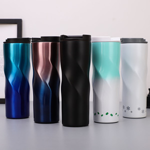 Mug de voyage isotherme en acier inoxydable personnalisé de 17 oz, isolation thermique, vaisselle écologique pour le camping - Product Image 2