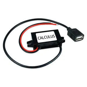 Wholesale customization usb qc3.0 car dc 12v to 5v converter charging step down module usb