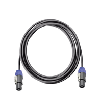 Haute EXC XLR mâle TRS prise stéréo câble adaptateur Audio câble Microphone 6.35mm pour projecteur caméra vidéo disponible 3m 100m