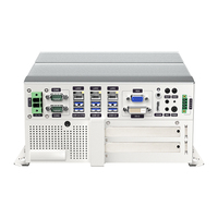Ordinateur embarqué industriel de haute qualité 1*PCIe X16/X4 + 1*PCI, VGA Max 2*DDR4 64 Go de mémoire, boîte compatible Win7/8/10/11/Linux, support serveur