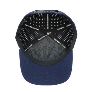 หมวกกอล์ฟ 5 แผงลายก้างปลาแบบเจาะรูสั่งทำพิเศษพร้อมโลโก้ภาพพิมพ์ ระบายอากาศได้ดี กันน้ำ สำหรับผู้ใหญ่ทุกเพศ - Product Image 3