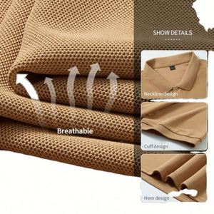 Wholesale 100% Cotton 220 Grams Solid Printing Embroidery Logo Men's for Shirt Custom Golf for T-Shirt - Product Image 4