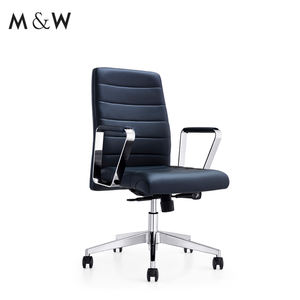 Französischer Stil Design Kommerzieller Echtleder Bürostuhl Direktor Chefsessel Drehbarer Bürostuhl - Product Image 4